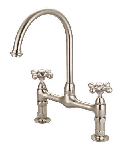 Dual Cross Handle Iapmo Approved Kitchen Faucet