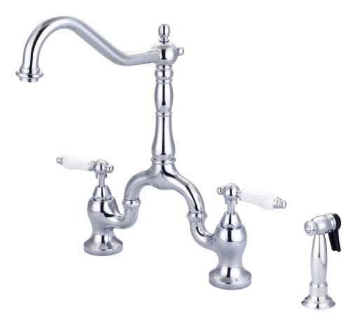 Traditional Elegant Kitchen Faucet with Spray