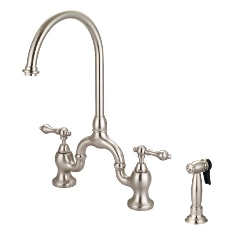 Beautiful Traditional Arc Faucet with Spray